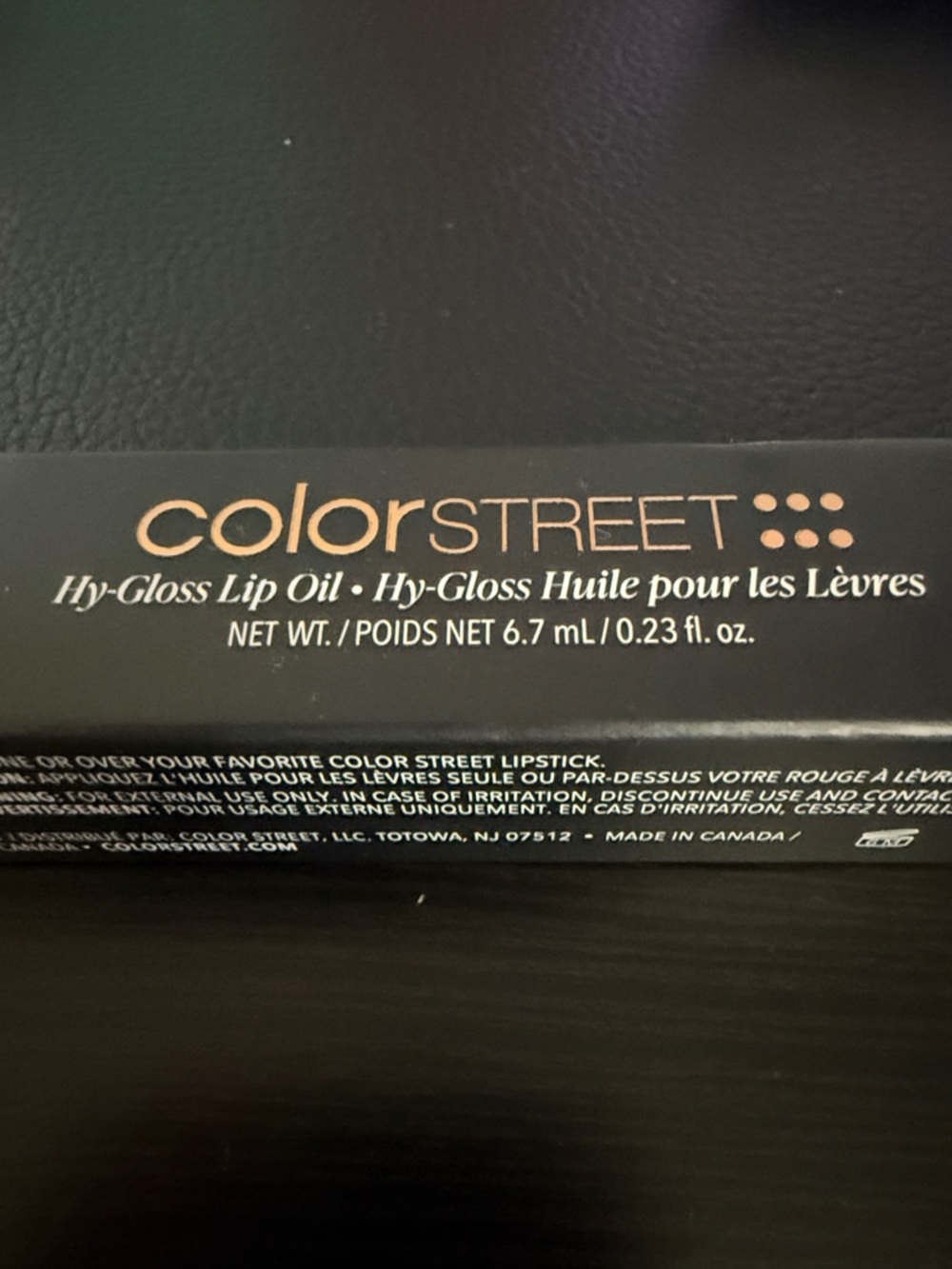 Color Street Hy-Gloss Lip Oil - BlackBerry